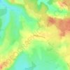 Carte topographique Bois Dieu, altitude, relief