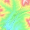 Carte topographique Jimbe, altitude, relief