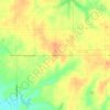 Carte topographique Wooster, altitude, relief