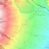 Carte topographique Sarampad, altitude, relief
