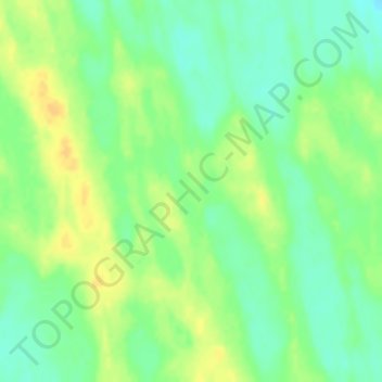 Carte topographique Lake Eyre Basin, altitude, relief