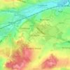 Carte topographique Maypole, altitude, relief
