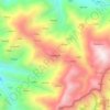 Carte topographique Kiyarighat, altitude, relief