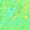 Carte topographique Edewecht, altitude, relief