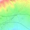 Carte topographique Usa River, altitude, relief