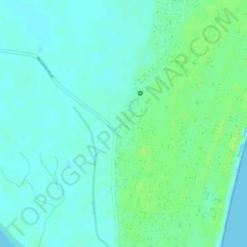 Carte topographique Macaneta, altitude, relief