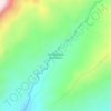 Carte topographique Santa Rosa de Manduriacu, altitude, relief