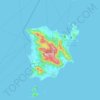 Carte topographique เกาะสมุย, altitude, relief