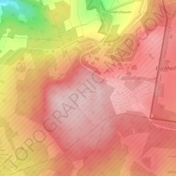Carte topographique Stegskopf, altitude, relief