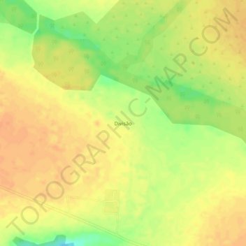 Carte topographique Divisão, altitude, relief
