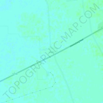 Carte topographique Darutta, altitude, relief