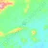 Carte topographique Bouzarif, altitude, relief