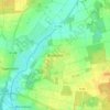 Carte topographique Brackstedt, altitude, relief