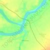 Carte topographique Triveni, altitude, relief
