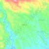 Carte topographique Mekarsari, altitude, relief