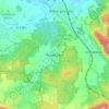 Carte topographique Wittenbach, altitude, relief