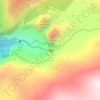 Carte topographique PO box 577, altitude, relief