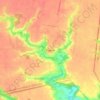 Carte topographique Яцки, altitude, relief