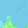 Carte topographique Lighthouse of Alexandria, altitude, relief