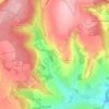 Carte topographique Yawl, altitude, relief