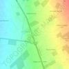 Carte topographique Santa Cruz, altitude, relief