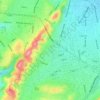 Carte topographique Carora, altitude, relief