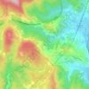 Carte topographique Gandoglia, altitude, relief