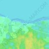 Carte topographique Bellin, altitude, relief