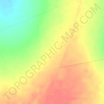 Carte topographique Planalto do Mato Grosso, altitude, relief