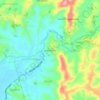 Carte topographique Andranovao, altitude, relief