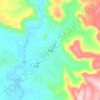 Carte topographique Cala, altitude, relief