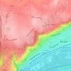 Carte topographique Le Chant des Sources, altitude, relief