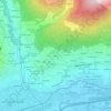 Carte topographique Senin, altitude, relief