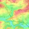 Carte topographique Wintersberg, altitude, relief