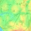 Carte topographique Domhorst, altitude, relief