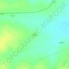 Carte topographique Medha, altitude, relief