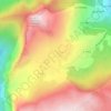 Carte topographique Solaison, altitude, relief