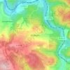 Carte topographique Wildbach, altitude, relief