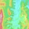 Carte topographique บ้านปางเกาะทราย, altitude, relief