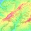 Carte topographique Sandy Down, altitude, relief