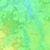 Carte topographique Keersop, altitude, relief