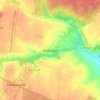 Carte topographique Мироцкое, altitude, relief