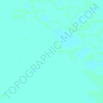 Carte topographique Okefenokee Swamp, altitude, relief