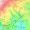 Carte topographique Norwood Green, altitude, relief
