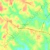 Carte topographique Woodland Trailer Park, altitude, relief