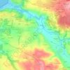 Carte topographique Cosquer, altitude, relief