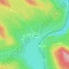 Carte topographique Albybyn, altitude, relief