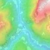 Carte topographique Soffranco, altitude, relief
