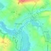 Carte topographique Flamicourt, altitude, relief