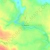 Carte topographique Попружна, altitude, relief